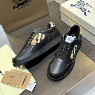 Burberry stretch nylon sneakers
