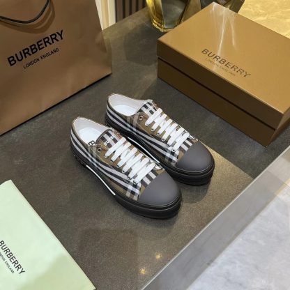 Burberry Vintage Check Cotton Sneakers