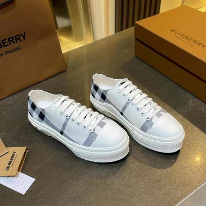 Burberry Vintage Check Cotton Sneakers