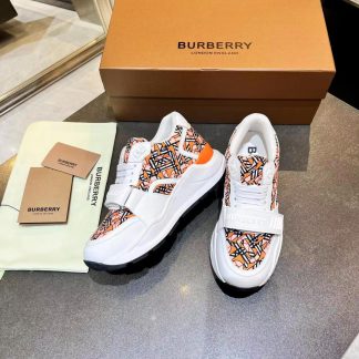 Burberry thick-soled sports shoes