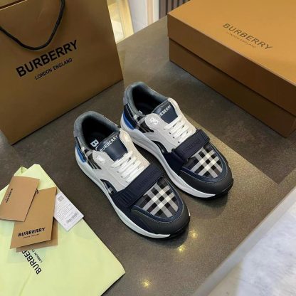 Burberry thick-soled sports shoes