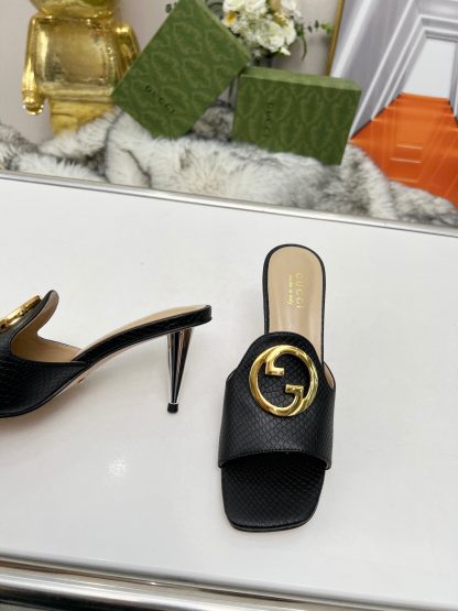 Gucci high heel slippers - Image 2