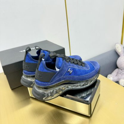 Chanel classic dark blue mix and match fashion casual dad shoes for men and women