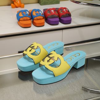 Gucci platform slippers