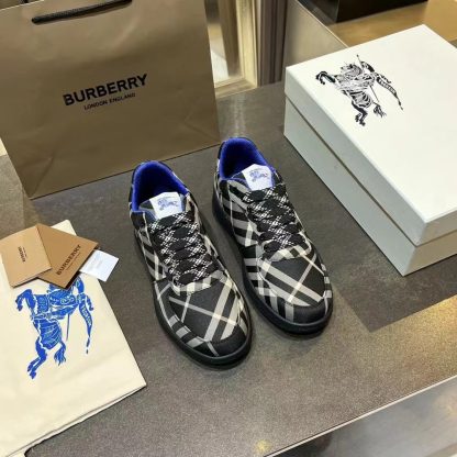 Burberry classic check casual sneakers