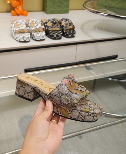 Gucci platform slippers - Image 2