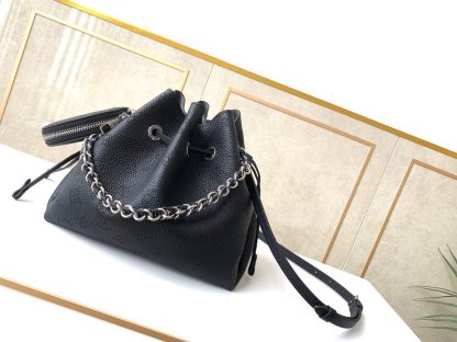 Louis Vuitton m57201 grey leather bag
