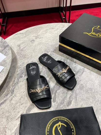 Christian Louboutin chain sandals