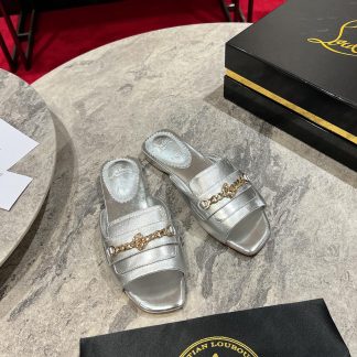 Christian Louboutin chain sandals