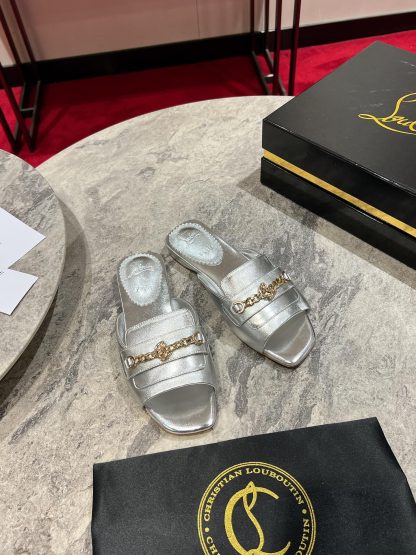 Christian Louboutin chain sandals
