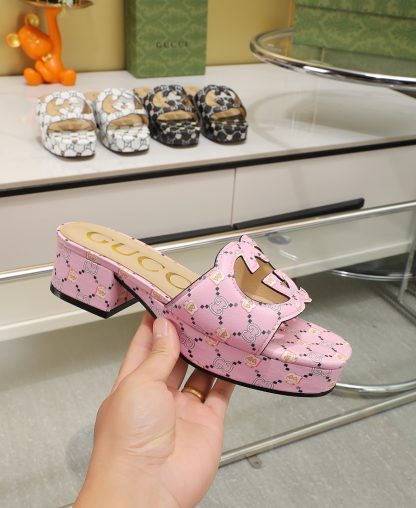 Gucci platform slippers - Image 2
