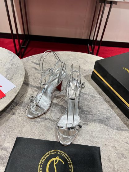 Christian Louboutin Atmospherica crystal high heels