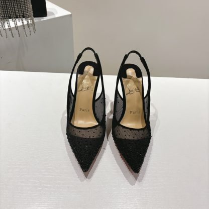 ChristianLouboutin FOLLIES STRASS Women's Crystal High Heels