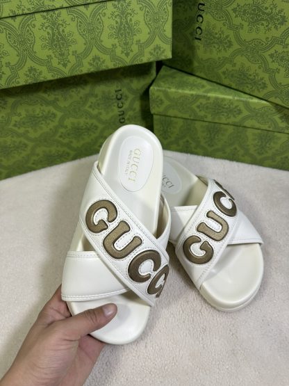 Gucci cross-over slippers - Image 2