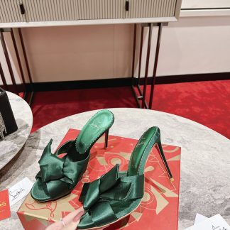 Christian Louboutin Butterfly Flower Retro High-Heeled Sandals