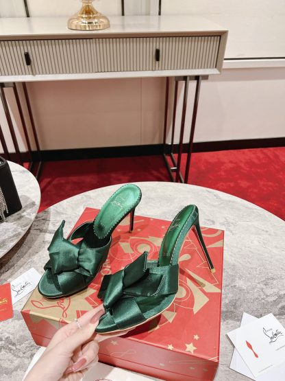 Christian Louboutin Butterfly Flower Retro High-Heeled Sandals