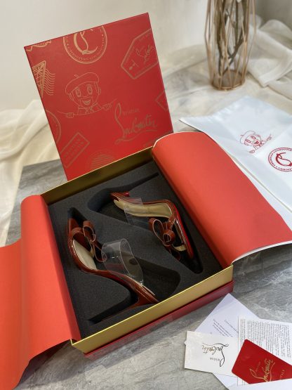 Christian Louboutin butterfly film high-heeled sandals - Image 2