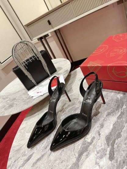 Christian Louboutin exquisite glossy high-heeled shoes