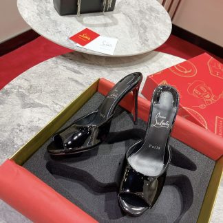 ChristianLouboutin exquisite fish mouth sandals high heels