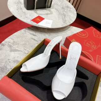 Christian Louboutin exquisite peep-toe high heels