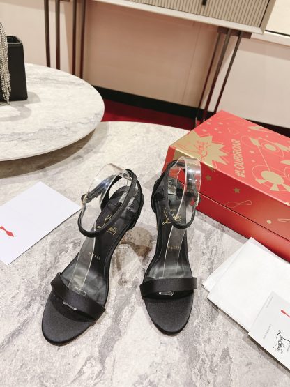 Christian Louboutin Queen Scepter Sandals High Heels