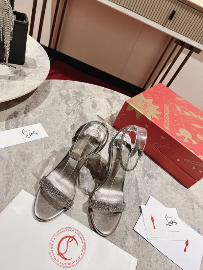 ChristianLouboutin Queen's Scepter Sandals High Heels