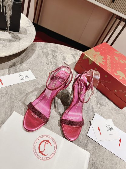 Christian Louboutin Queen Scepter Sandals High Heels