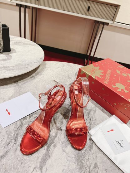 Christian Louboutin Queen Scepter Sandals High Heels