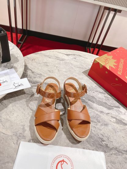ChristianLouboutin wedge sandals - Image 2