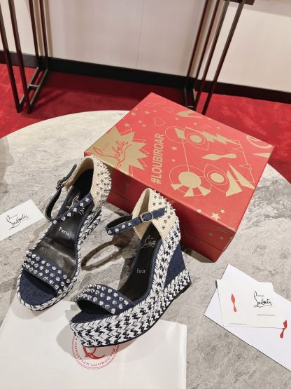 ChristianLouboutin wedge sandals - Image 2