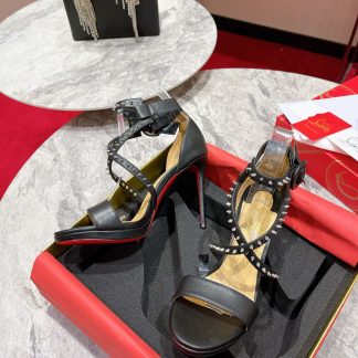 Christian Louboutin Elegant Studded High Heels