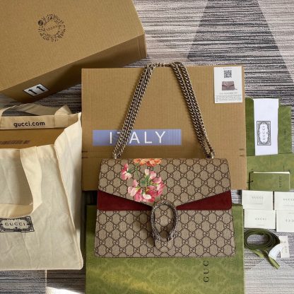 Gucci exquisite printed Dionysus bag