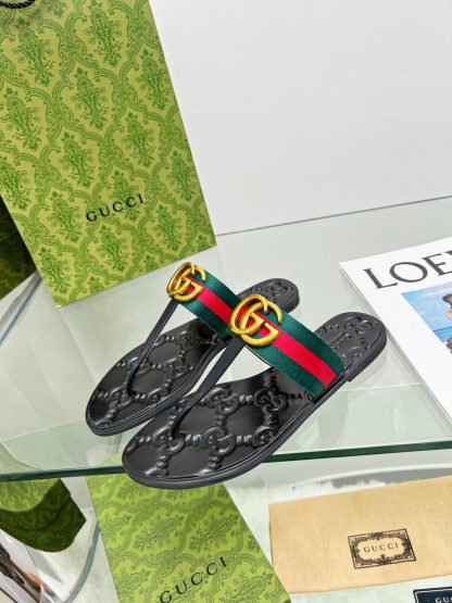 Gucci flat flip flops - Image 2