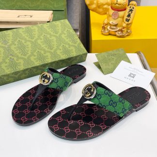 Gucci women's flat slippers