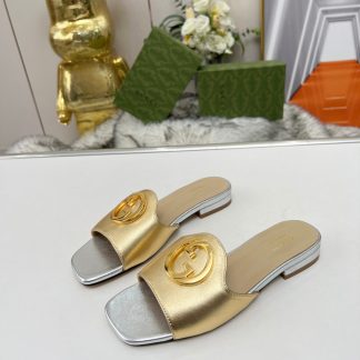 Gucci flat slippers
