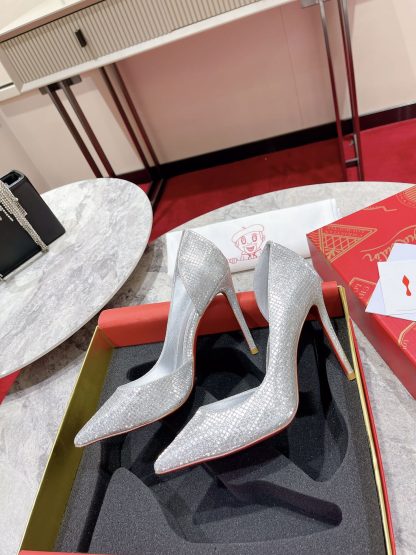 Christian Louboutin glittering exquisite high heels