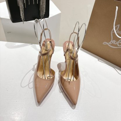 ChristianLouboutin new strappy high heels