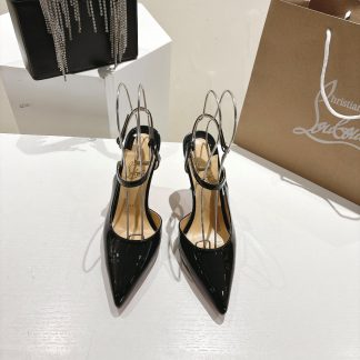 ChristianLouboutin new strappy high heels