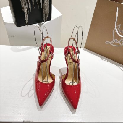 ChristianLouboutin new strappy high heels