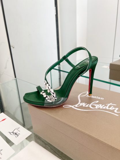ChristianLouboutin new diamond sandals and high heels - Image 2