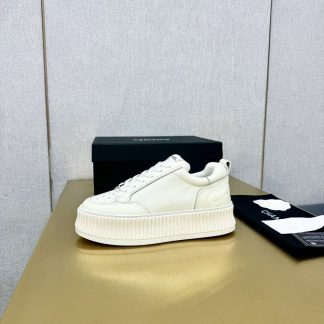 Chanel classic white breathable versatile casual sneakers