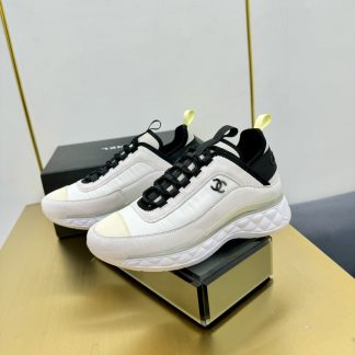 Chanel classic beige and black mix and match fashion casual dad shoes for men and women