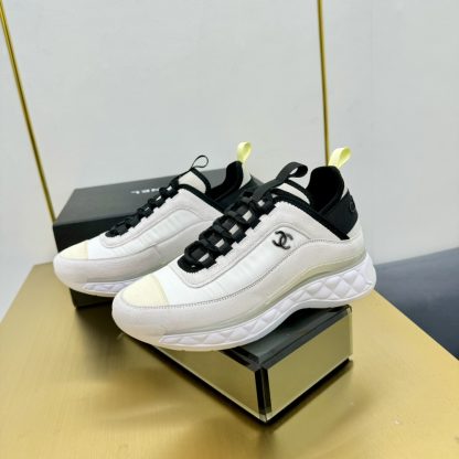 Chanel classic beige and black mix and match fashion casual dad shoes for men and women