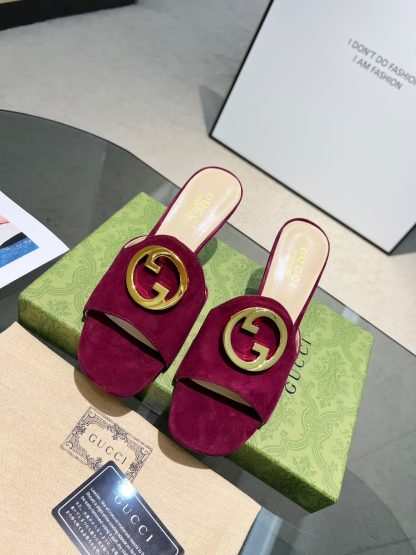 Gucci's classic high-heeled slippers are a must-have for summer - Image 2