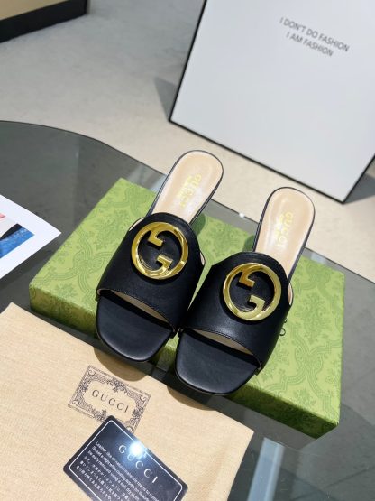 Gucci's classic high-heeled slippers are a must-have for summer - Image 2