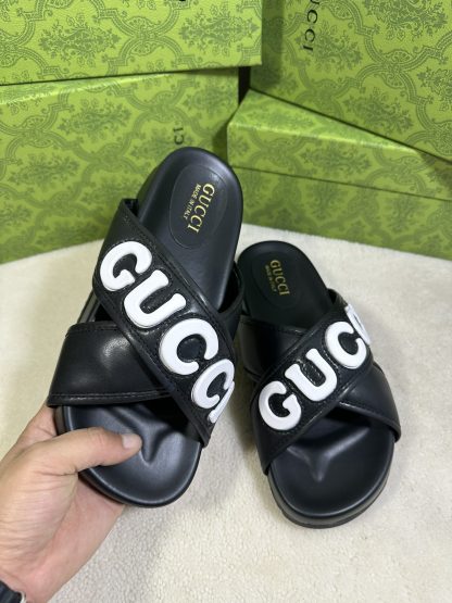 Gucci cross-over slippers - Image 2
