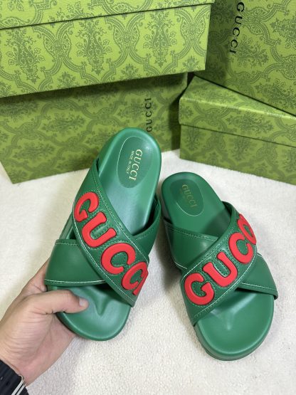 Gucci cross-over slippers - Image 2