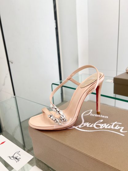 ChristianLouboutin diamond sandals high heels - Image 2