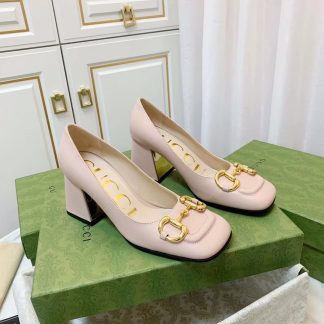 Gucci's new horsebit buckle (same style for shoes and sandals)