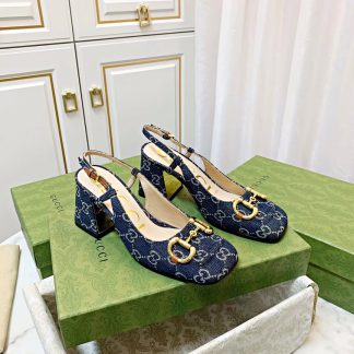 Gucci's new horsebit buckle (same style for shoes and sandals)